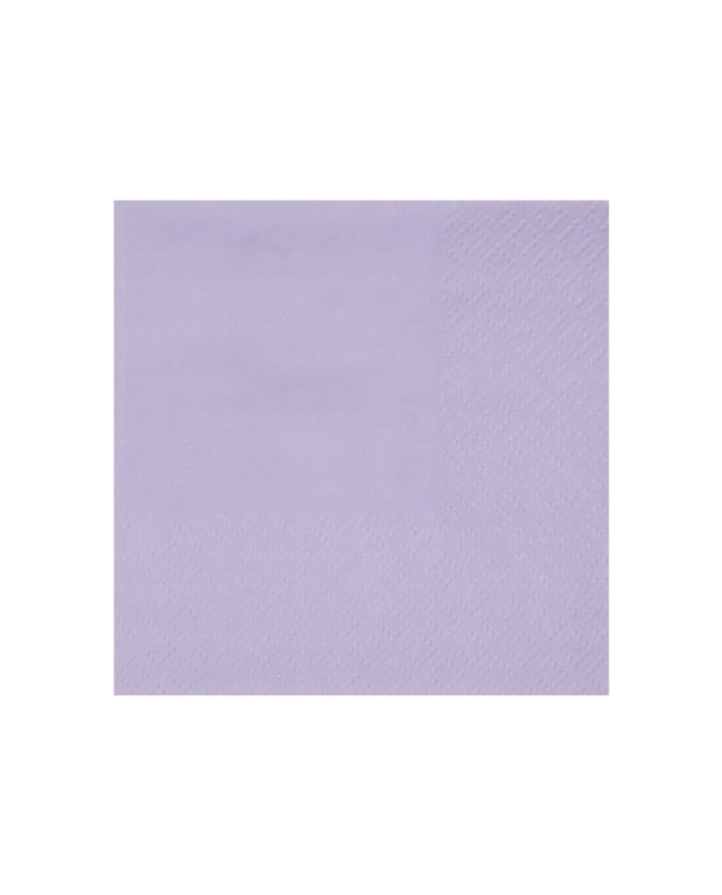 Servilletas cristal coctel Violeta 21x20cm Papel 3c 18gr/m2 ***OFERTA DTO NO ACUMULABLE