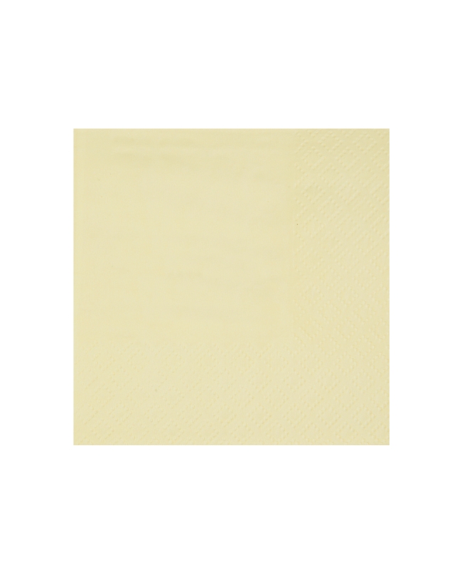 Servilletas cristal coctel Marfil 21x20cm Papel 3c 18gr/m2 ***OFERTA DTO NO ACUMULABLE