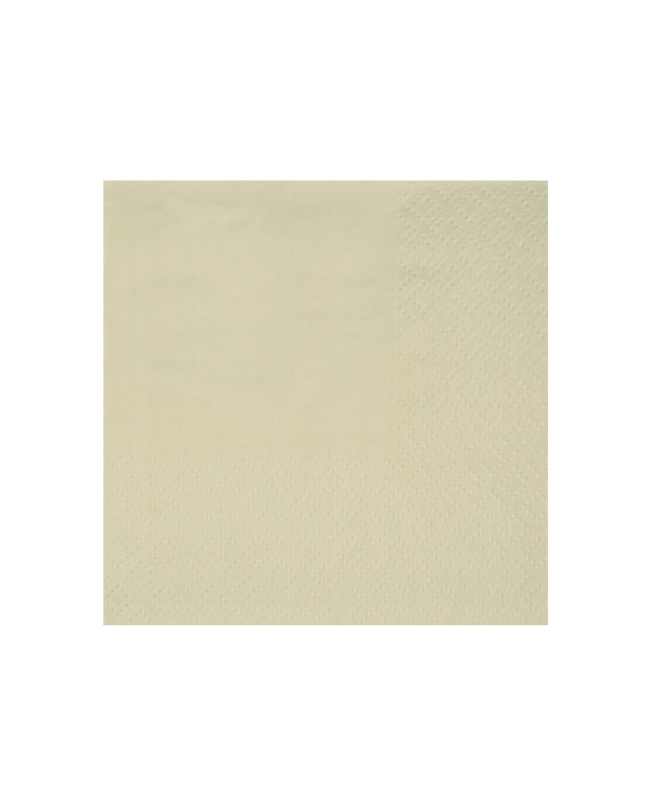Servilletas cristal coctel Arena 21x20cm Papel 3c 18gr/m2 ***OFERTA DTO NO ACUMULABLE