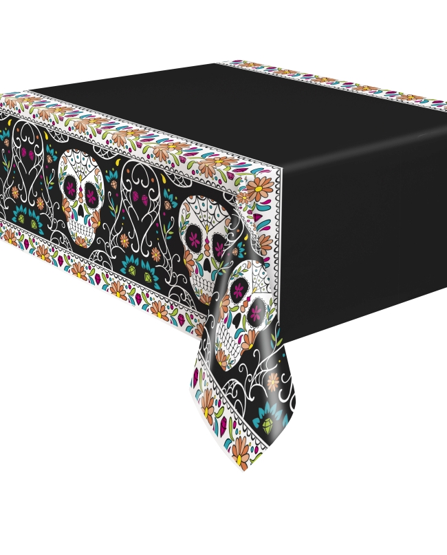 Mantel Plastico Catrinas 137 X 213cm