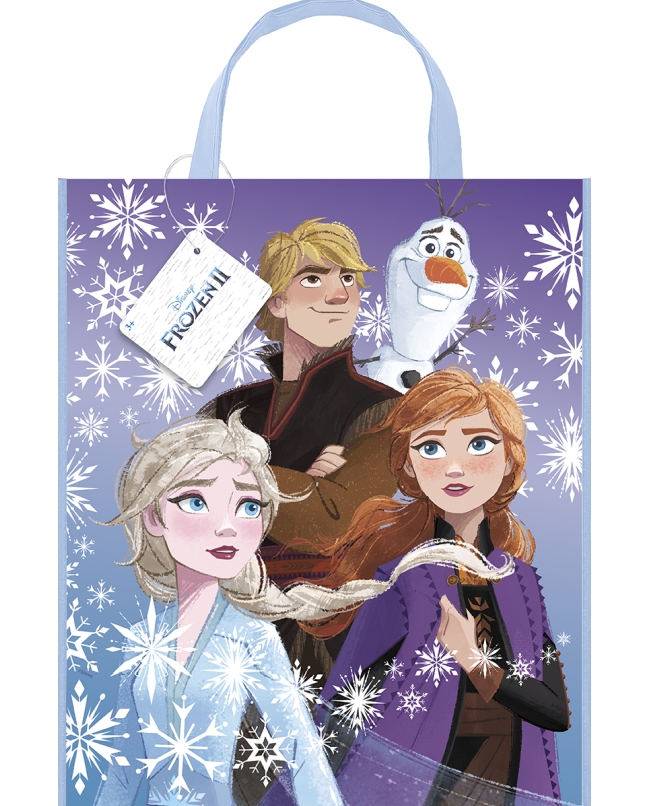 Bolsa Plastico Asas Frozen 30X38cm