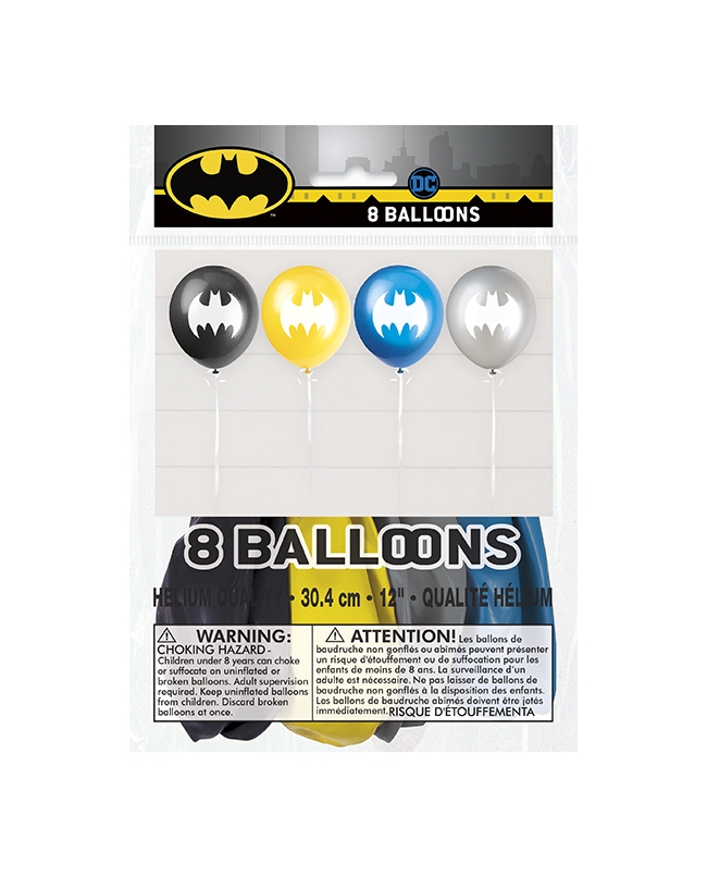 Globos Latex 30cm Batman