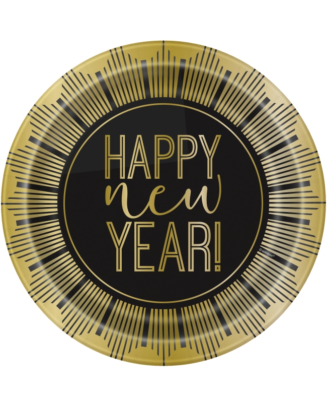 Platos 22,8cm H. New Year Vibrante