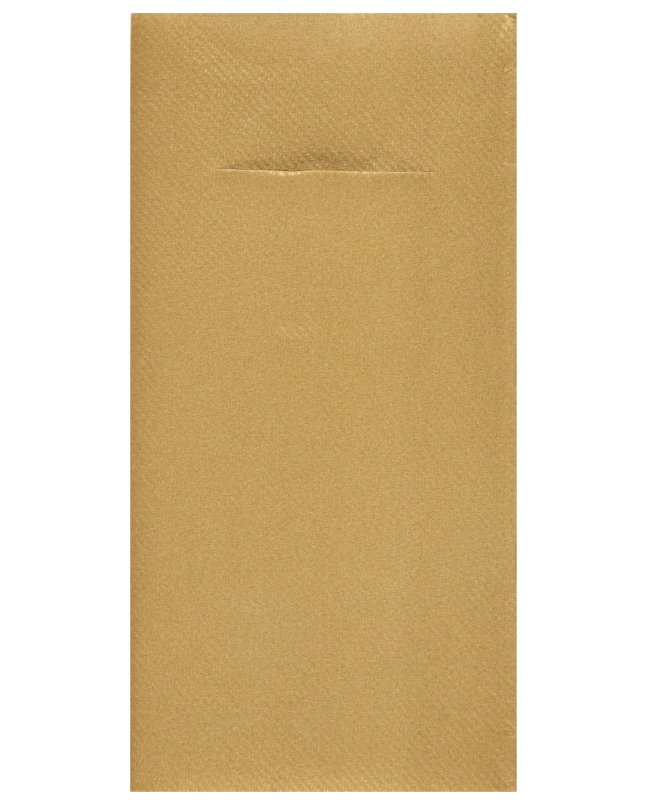 Servilletas Eternity bolsillo Oro 40x40cm Airlaid 65 gr/m2 ***OFERTA DTO NO ACUMULABLE