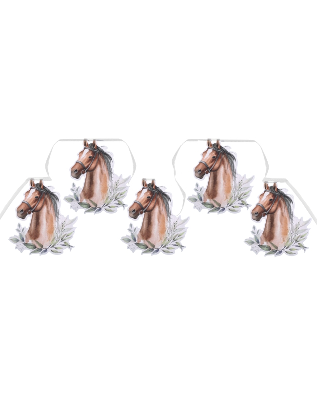 Banderin Paseo Caballo 16.7 X 20cm/500cm Carton ***OFERTA DTO NO ACUMULABLE
