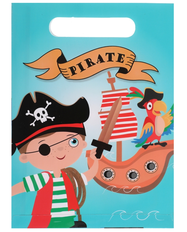 Bolsas Pirata 16.5X23cm Papel ***OFERTA DTO NO ACUMULABLE