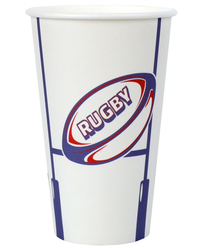 Vasos Rugby 9.5 X 13.5cm 50cl Carton ***OFERTA DTO NO ACUMULABLE
