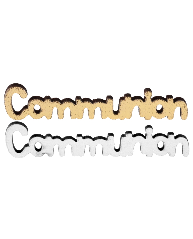 Deco Mesa Confeti Communion 6 X 2.1cm Madera ***OFERTA DTO NO ACUMULABLE