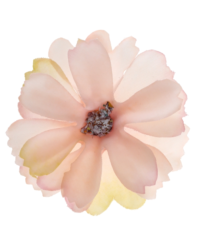 Deco Mesa Confeti Flor Rosa 4.5 X 4.5cm Tela ***OFERTA DTO NO ACUMULABLE