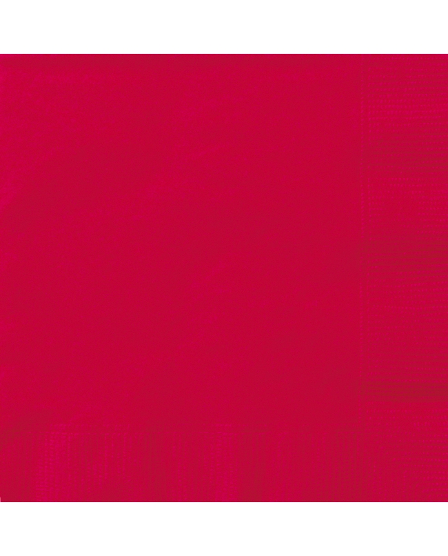 Servilletas 33 x 33cm Rojo ***OFERTA DTO NO ACUMULABLE