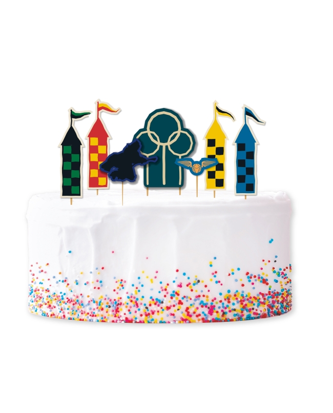 Kit Deco Tarta Harry Potter: Casas