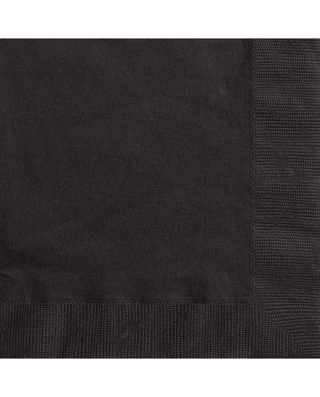 Servilletas 33 x 33cm Negro ***OFERTA DTO NO ACUMULABLE