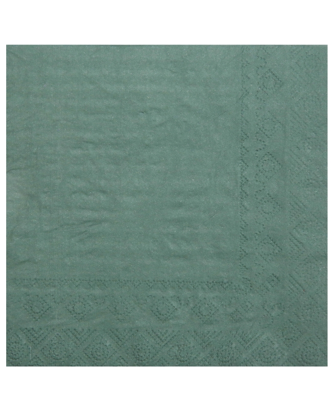 Servilletas cristal Eucalipto 33x33cm Papel 2c 18gr/m2 ***OFERTA DTO NO ACUMULABLE