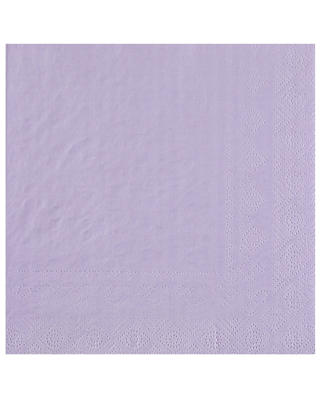 Servilletas cristal Violeta 33x33cm Papel 2c 18gr/m2 ***OFERTA DTO NO ACUMULABLE