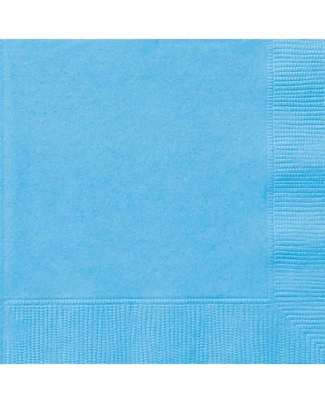 Servilletas 25 x 25cm Azul Pastel ***OFERTA DTO NO ACUMULABLE