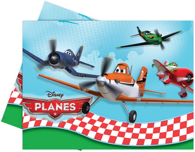 Mantel Plastico 120x180cm Aviones (Planes) ***OFERTA DTO NO ACUMULABLE  