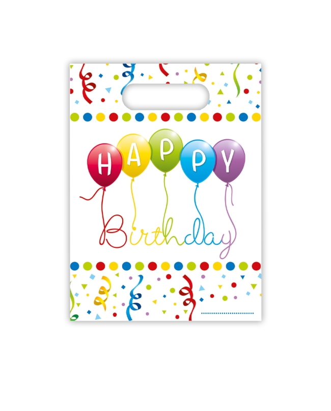 Bolsas Juguetes H. Bday Streamer