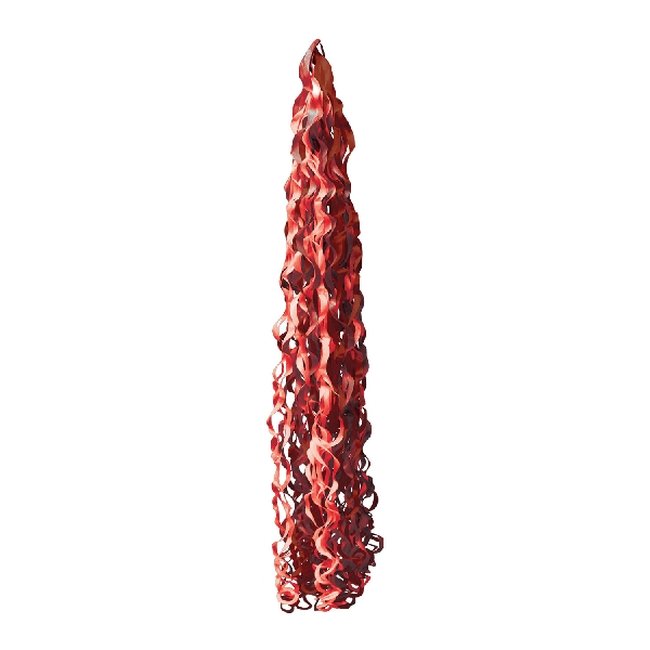 Cola para Globos Rizada en Rojo - 86cm