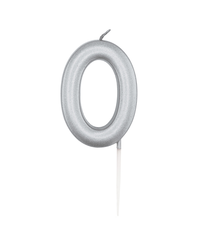 Vela Plata Metal Nº 0