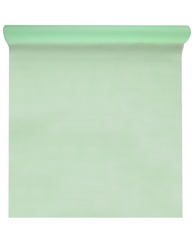 Mantel Harmony Verde Menta 120cm Tela opaca polipropileno no tejido 60gr/m2 De 10m ***OFERTA DTO NO ACUMULABLE