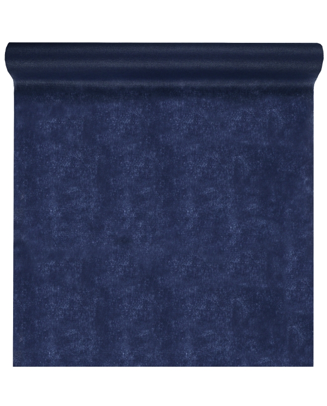 Mantel Harmony Azul Marino 120cm Tela opaca polipropileno no tejido 60gr/m2 De 10m ***OFERTA DTO NO ACUMULABLE