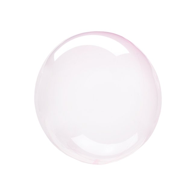 12 / 30cm Clearz Petite Cristal Rosa Claro