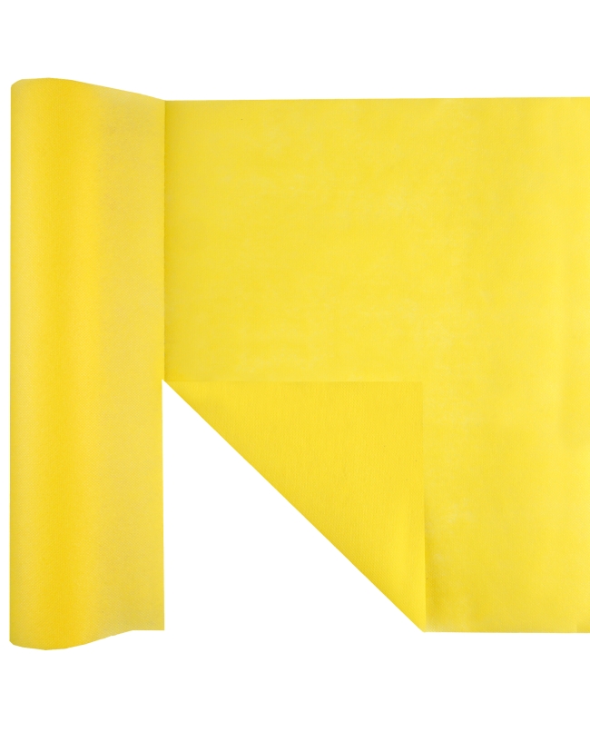 Camino mesa Harmony precorte Amarillo 40cm Tela opaca polipropileno no tejido 60gr/m2 De 4,8m ***OFERTA DTO NO ACUMULABLE