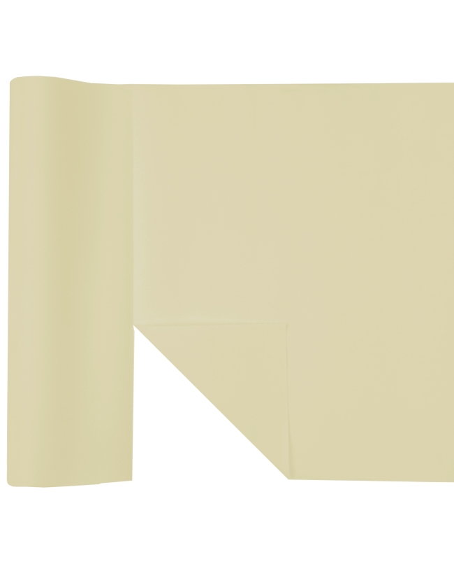 Camino mesa Harmony precorte Marfil 40cm Tela opaca polipropileno no tejido 60gr/m2 De 4,8m ***OFERTA DTO NO ACUMULABLE