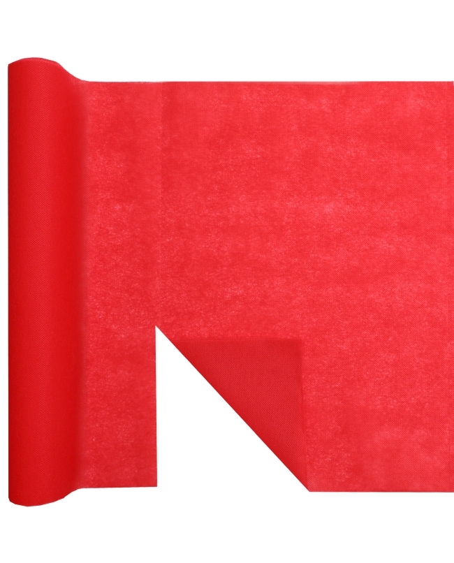 Camino mesa Harmony precorte Rojo 40cm Tela opaca polipropileno no tejido 60gr/m2 De 4,8m ***OFERTA DTO NO ACUMULABLE