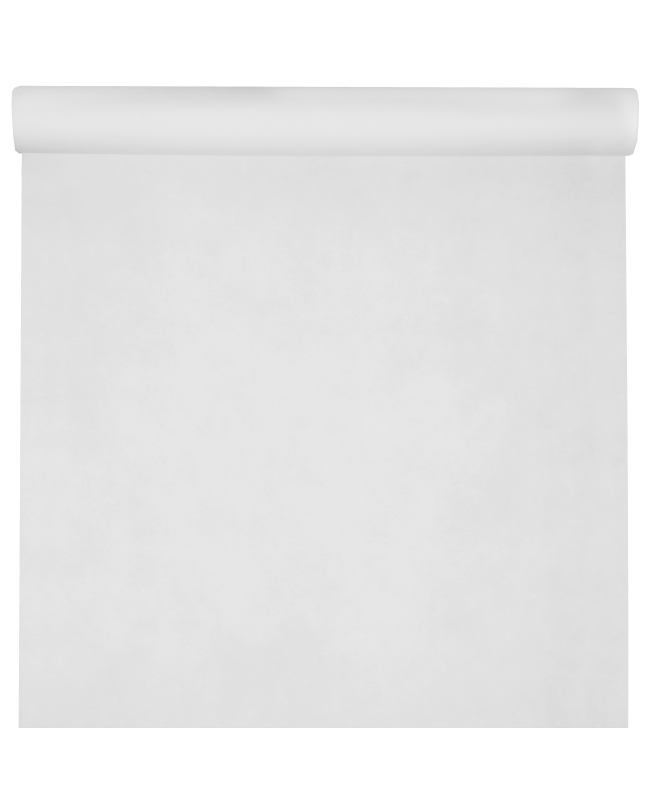 Mantel Harmony Blanco 120cm Tela opaca polipropileno no tejido 60gr/m2 De 50m ***OFERTA DTO NO ACUMULABLE