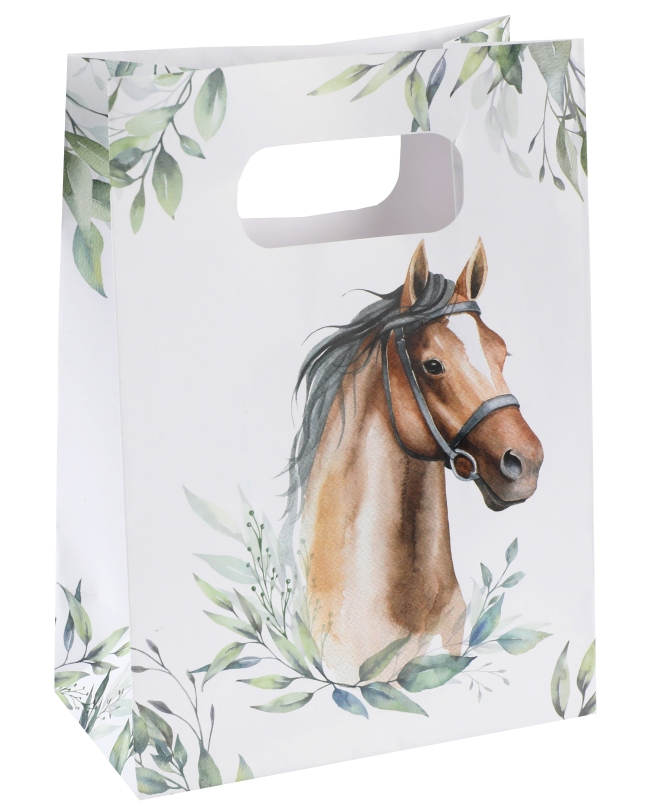 Bolsas Paseo Caballo 13 X 7 X 18cm Papel ***OFERTA DTO NO ACUMULABLE
