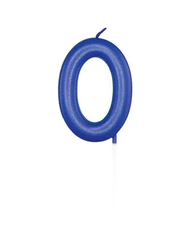 Vela Azul Metal Nº 0