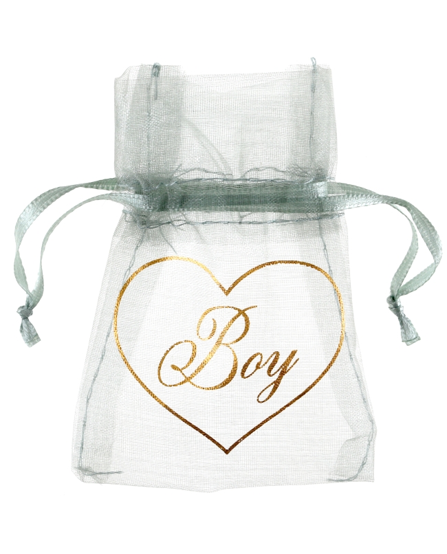 Bolsas Boy Verde 7.5 X 10cm T.Organza ***OFERTA DTO NO ACUMULABLE