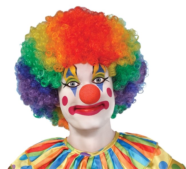 Disfraz Acc Adults Clown Wig