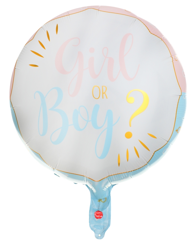 Globo Foil 45cm Girl Or Boy Helio 0.015m3 Al ***OFERTA DTO NO ACUMULABLE