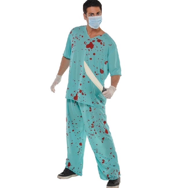 Disfraz Adulto Adults Bloody Unisex Scrubs