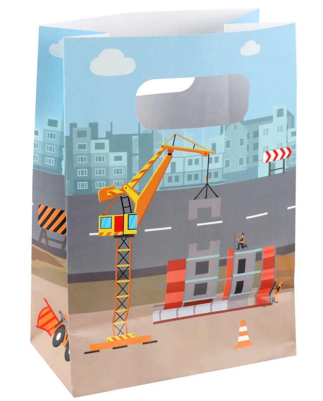 Bolsas Construccion 13 X 7 X 18cm Papel ***OFERTA DTO NO ACUMULABLE