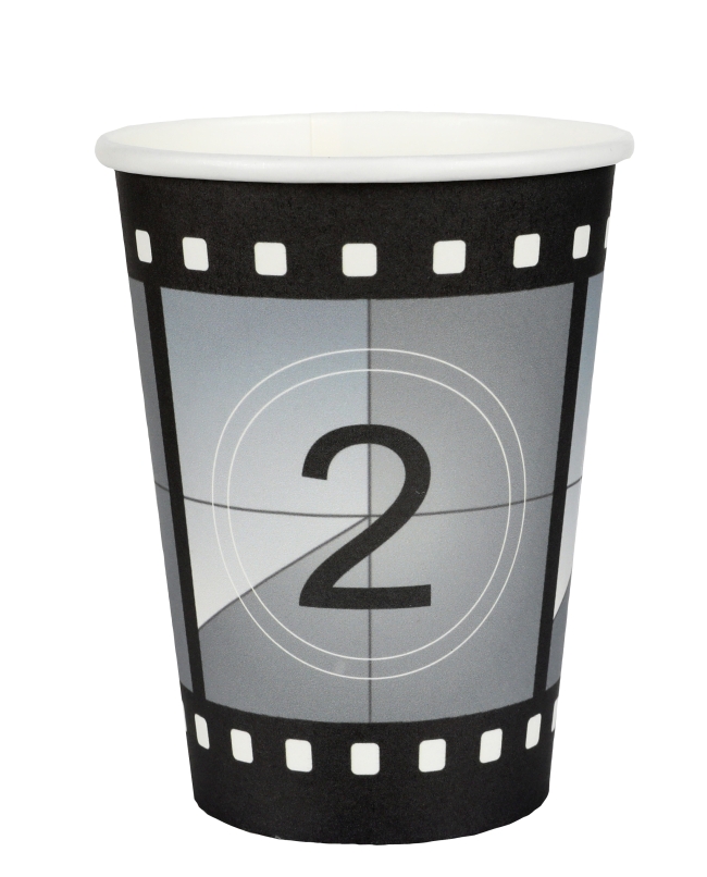 Vasos Cinema 7.8X9.7cm 27cl Carton ***OFERTA DTO NO ACUMULABLE