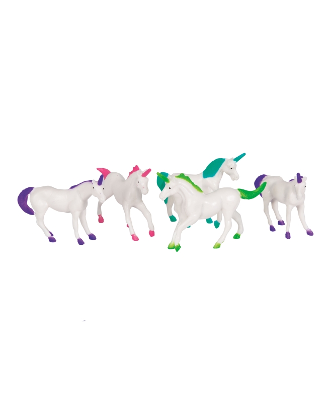 Jugetes Figuritas Unicornio Plast.