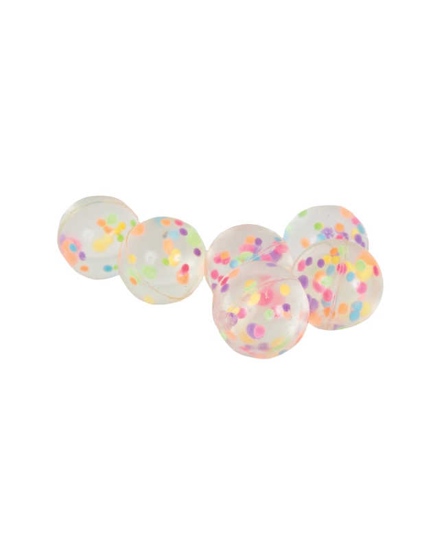 Jugetes Pelotas Rebotadoras Confeti