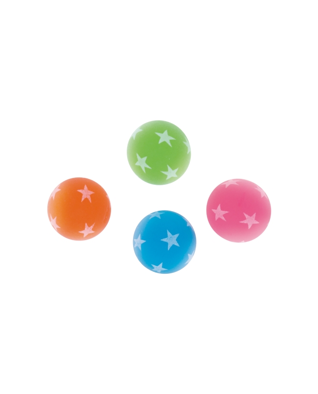 Jugetes Pelotas Rebotadoras Brillan Oscuridad