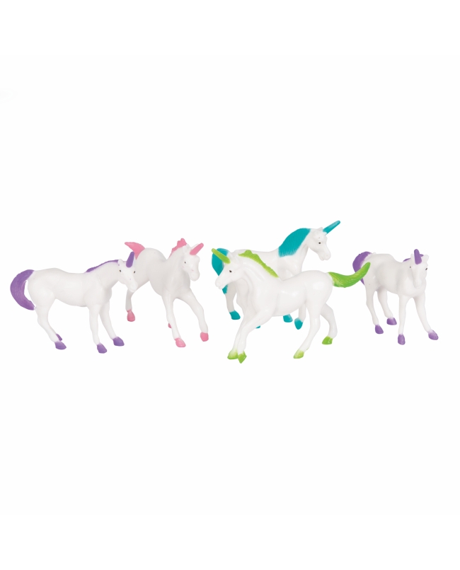 Jugetes Figuritas Unicornio Plast.