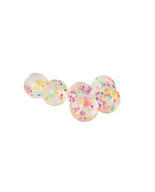 Jugetes Pelotas Rebotadoras Confeti
