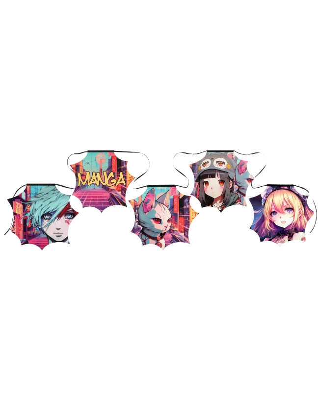 Banderin Manga 22 X 20cm/500cm Carton ***OFERTA DTO NO ACUMULABLE