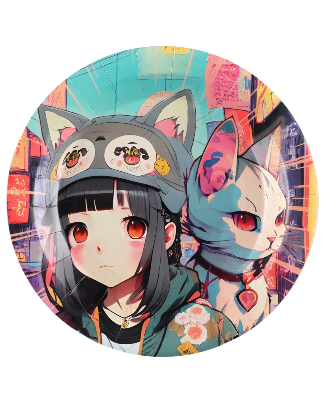 Platos Manga 22.5cm Carton ***OFERTA DTO NO ACUMULABLE