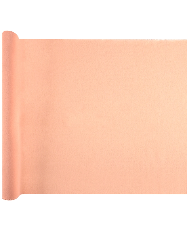 Camino Mesa Crepe Melocoton 35cm x 3m Crepe Poliester. ***OFERTA DTO NO ACUMULABLE