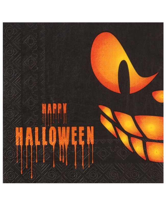 Servilletas Fantasma Halloween 33X33cm Papel 3 Capas ***OFERTA DTO NO ACUMULABLE