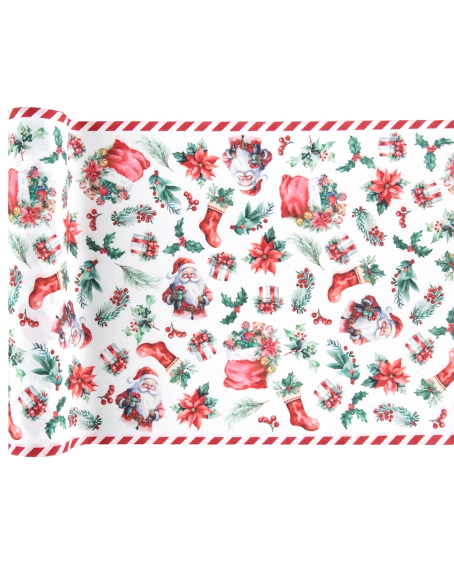 Camino Mesa Noel 28cm X2.5M Poliester Popelina ***OFERTA DTO NO ACUMULABLE