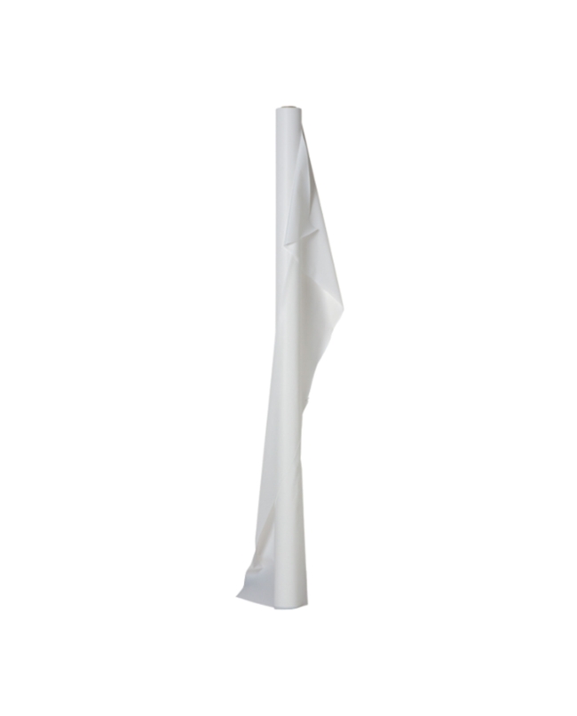 Rollo Mantel Plastico Blanco Brillante 1X30m