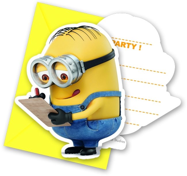 INVITACIONES MINIONS ***OFERTA DTO NO ACUMULABLE  